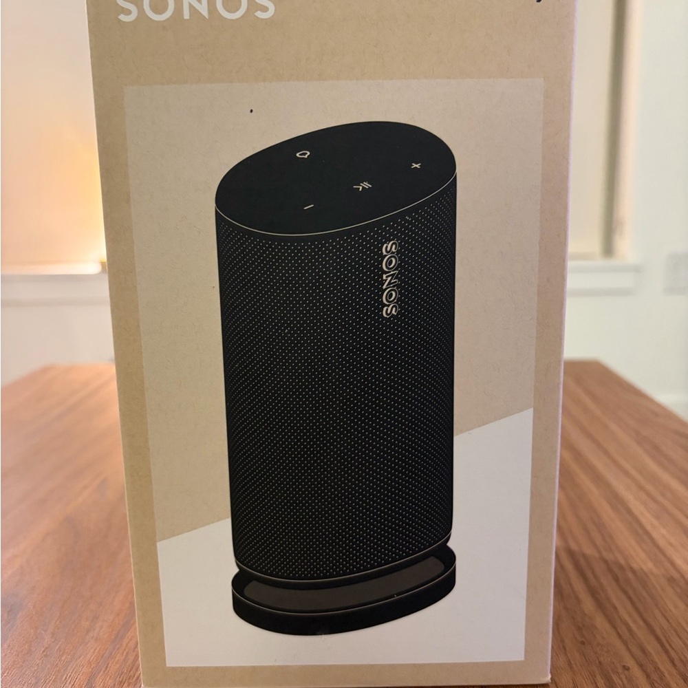 SONOS Play Portable Smart Speaker - Black